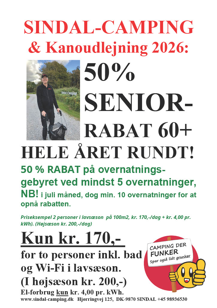 Senior rabat 60+ 2026